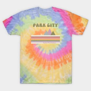 Park City Retro Rainbow, Explore Outdoors T-Shirt